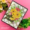 Daisy Layers Bouquet - Set Of 6 - A2 4.25"x5.5" Coordinating Stencils